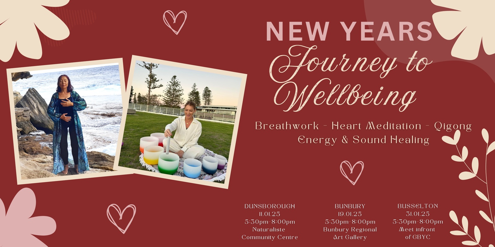 Banner image for New Years Journey to Wellbeing | Dunsborough | 11.1.25