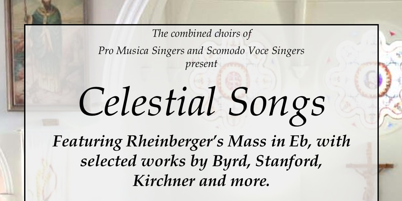 Banner image for Celestial Songs
