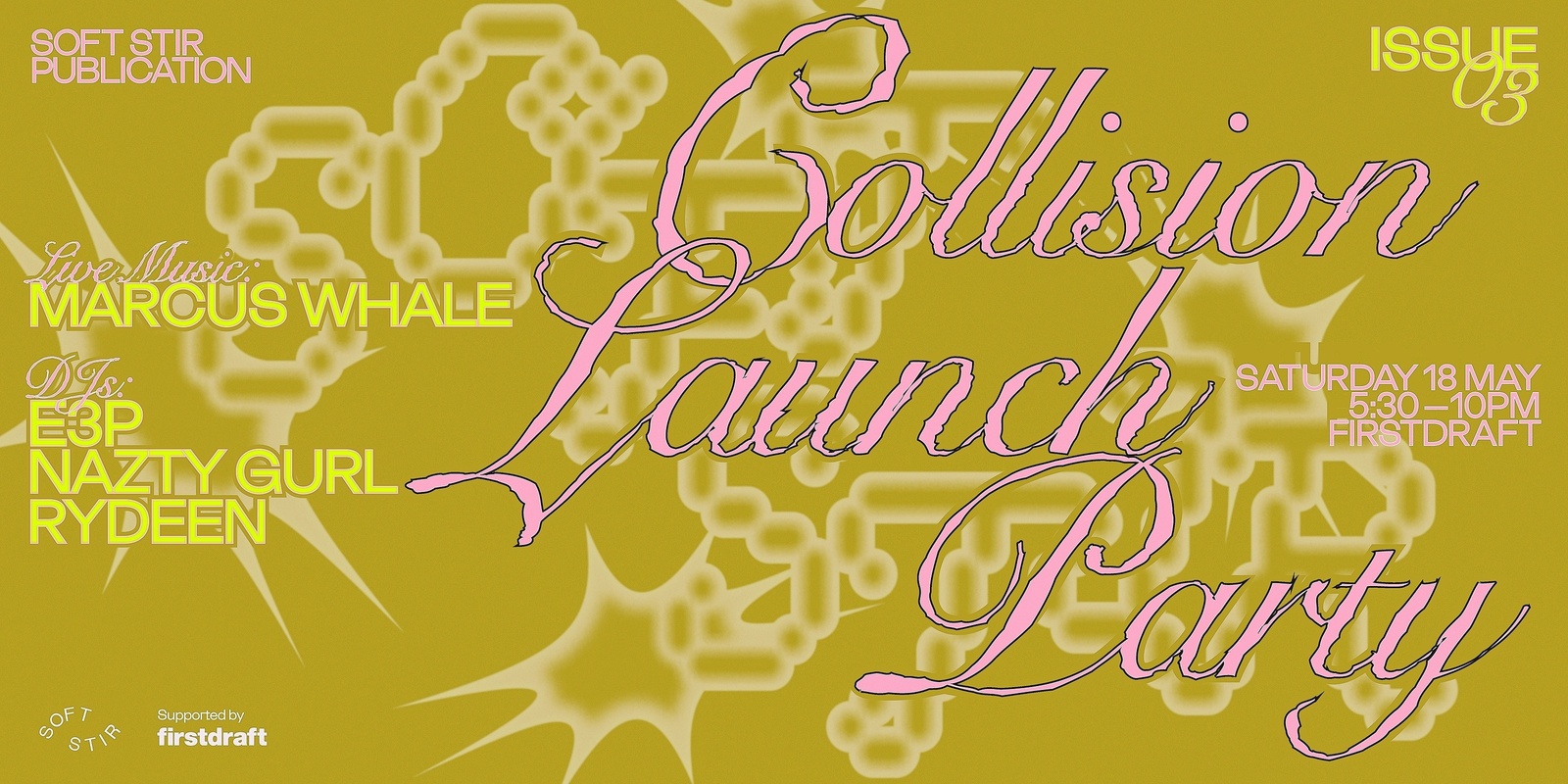 Banner image for Soft Stir – Collision Launch Party