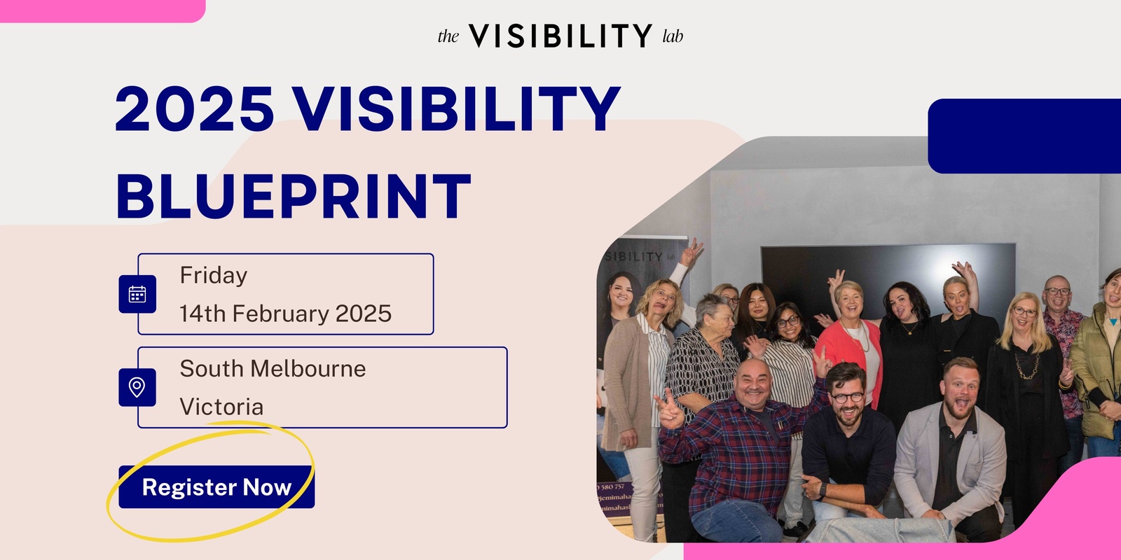 Banner image for 2025 Visibility Blueprint Intensive 