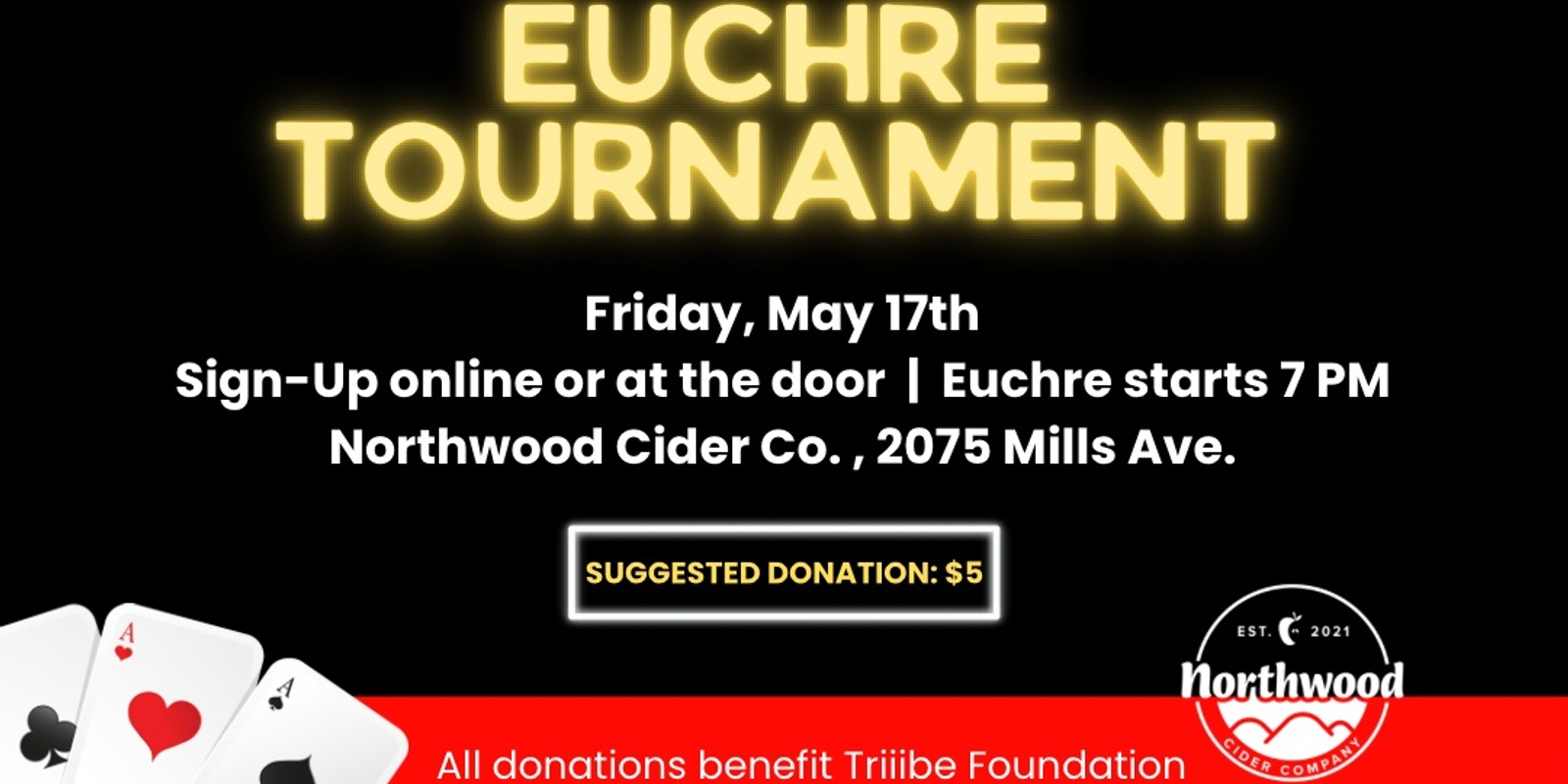 Banner image for Euchre Tournament