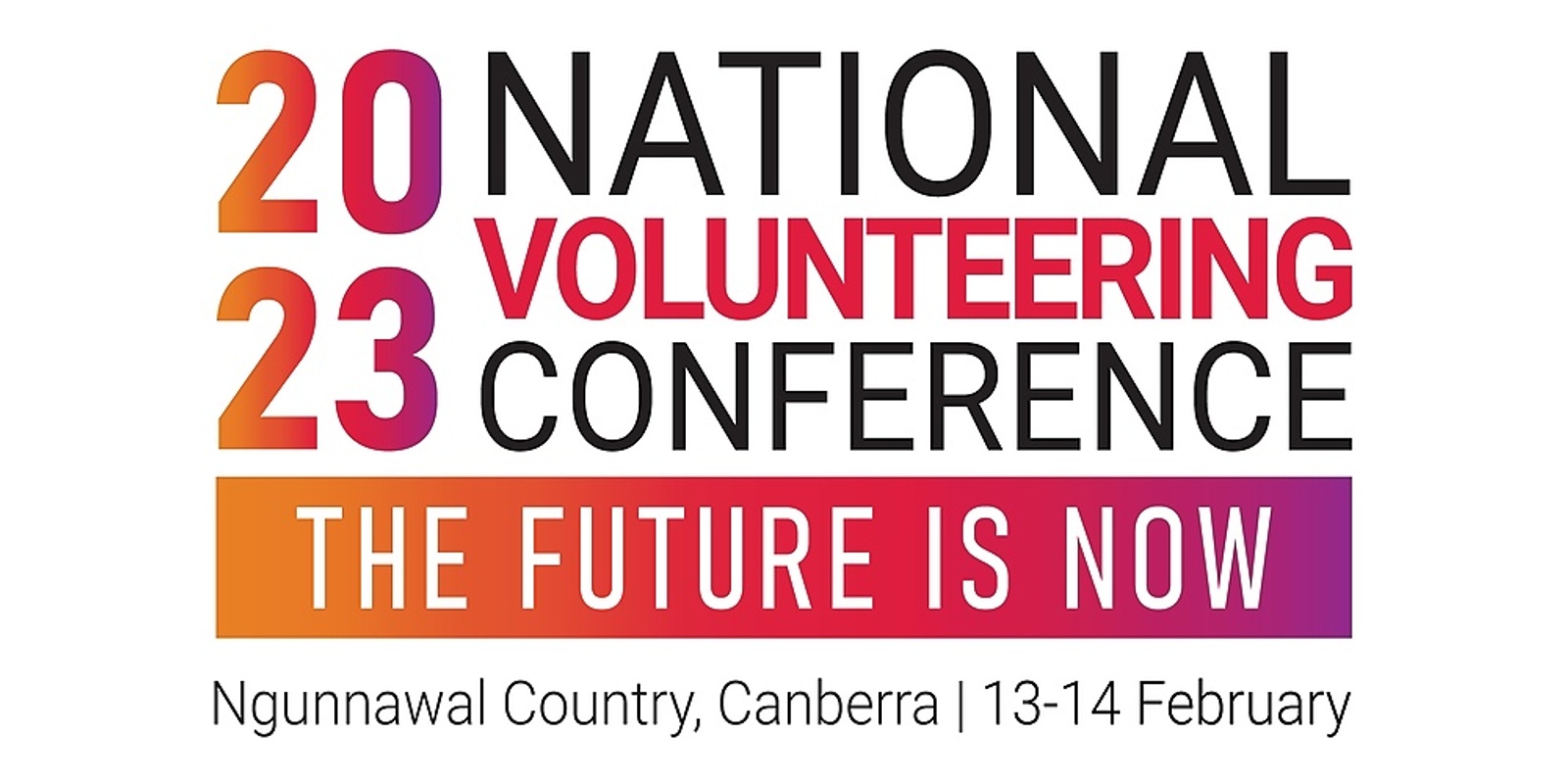 Banner image for 2023 National Volunteering Conference