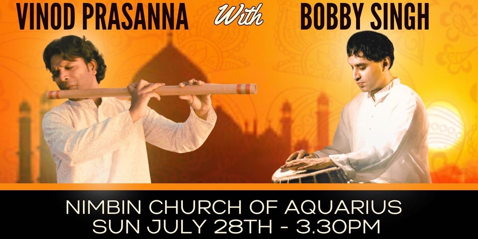 Banner image for Vinod Prasanna With Bobby Singh in Concert