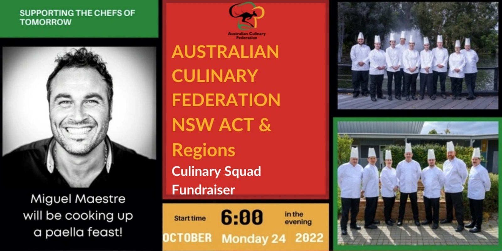 Banner image for Fundraising Event in Support of the National Culinary Team 