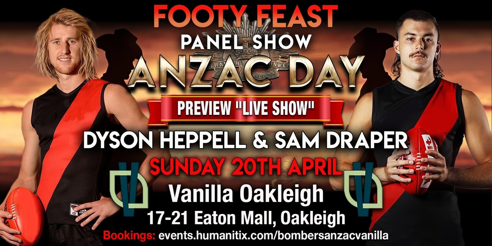 Banner image for Anzac Day Preview "Live Show"