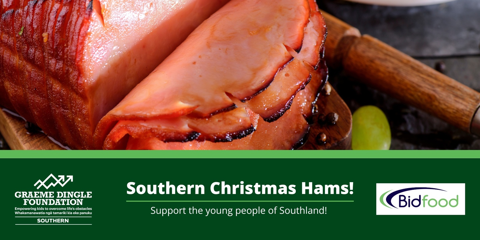 Banner image for Graeme Dingle Foundation Southern Christmas Hams Fundraiser