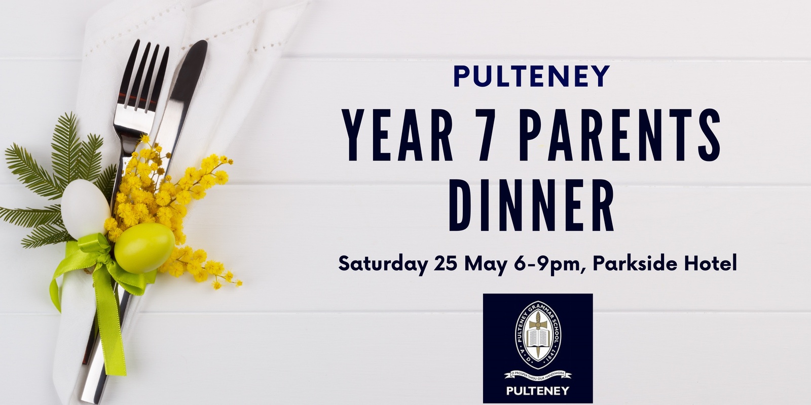 Banner image for Year 7 Parents Dinner