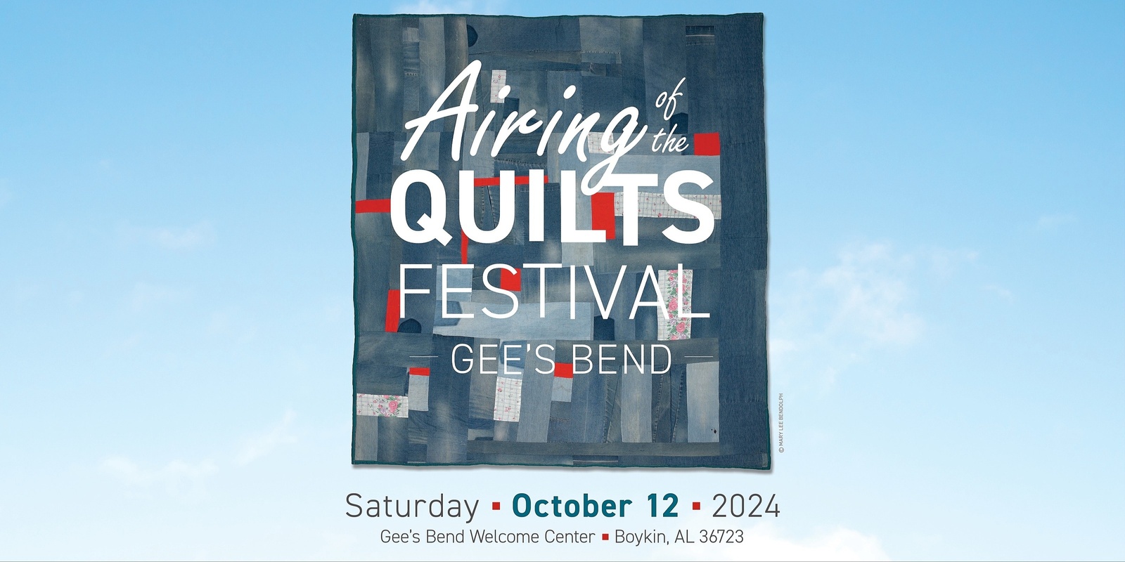 Banner image for 2024 Gee's Bend Airing of the Quilts Festival