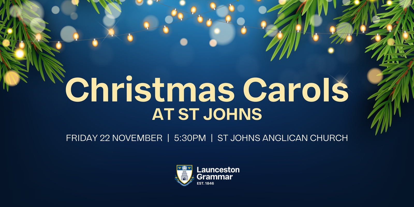 Banner image for Christmas Carols at St Johns