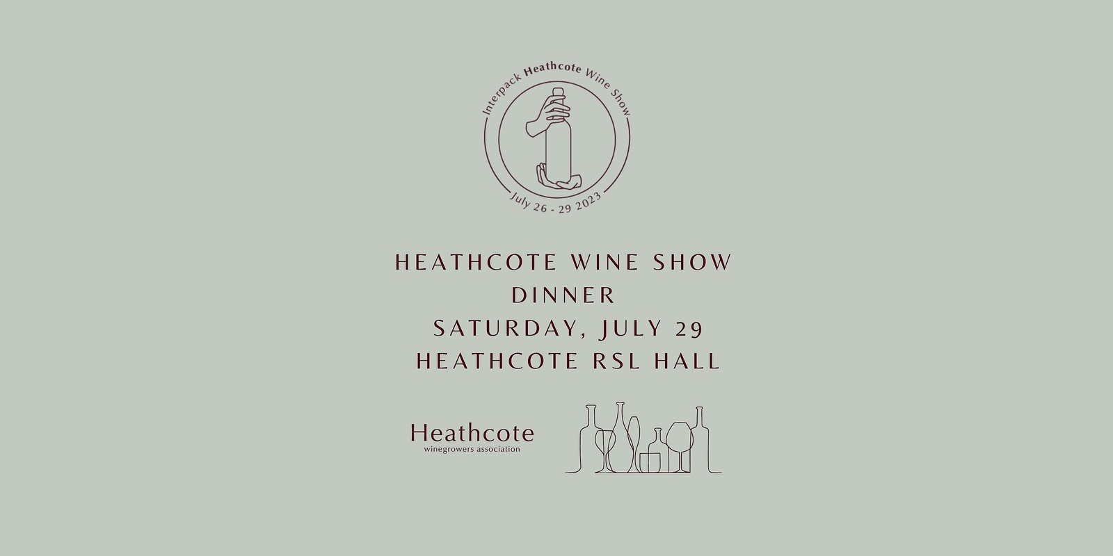 Banner image for Heathcote Wine Show Dinner