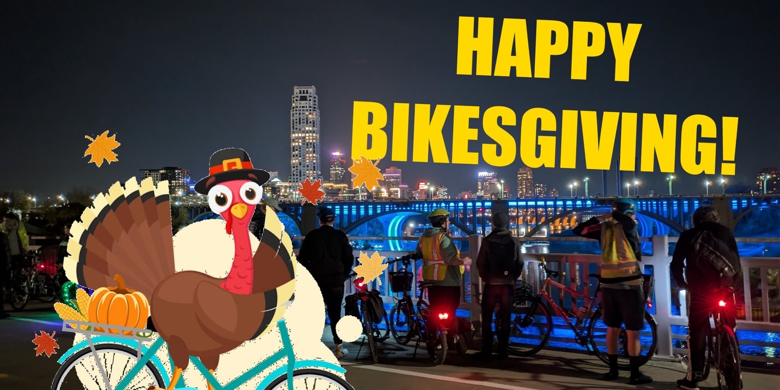 Banner image for HAPPY BIKESGIVING🦃Wedge LIVE! Emergency Bike Ride🚨 11/24/2024