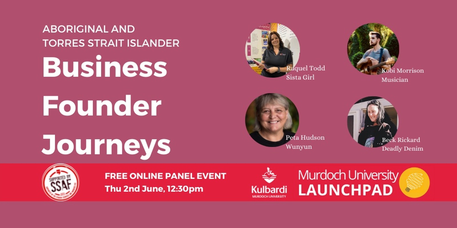 Banner image for Aboriginal and Torres Strait Islander Business Panel