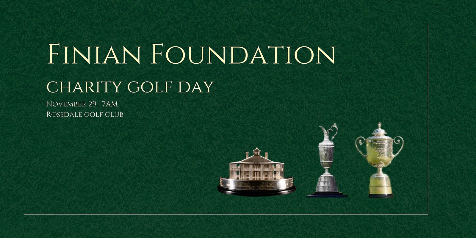 Banner image for Finian Foundation Charity Golf Day