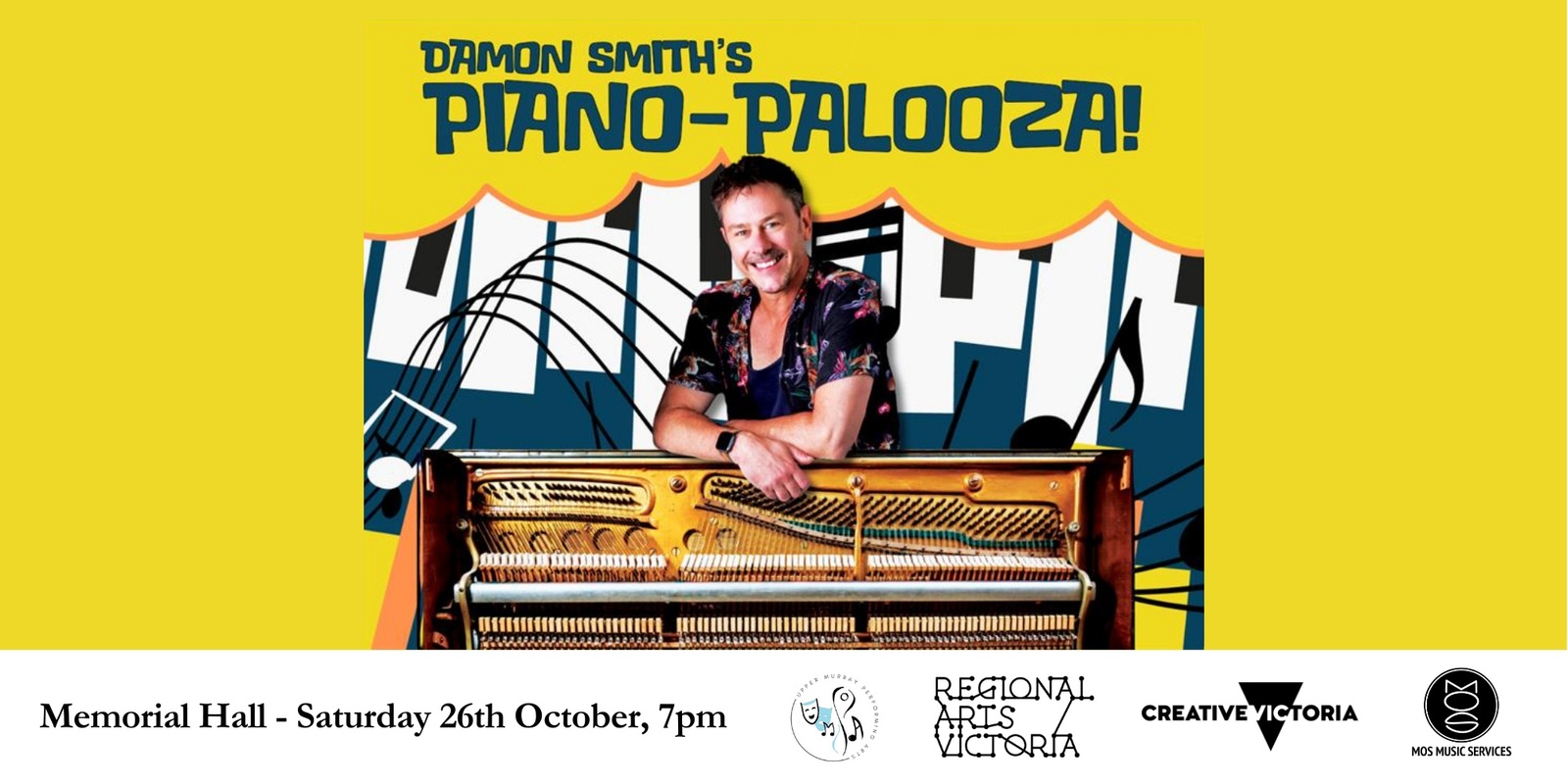 Banner image for Damon Smith’s Piano-Palooza