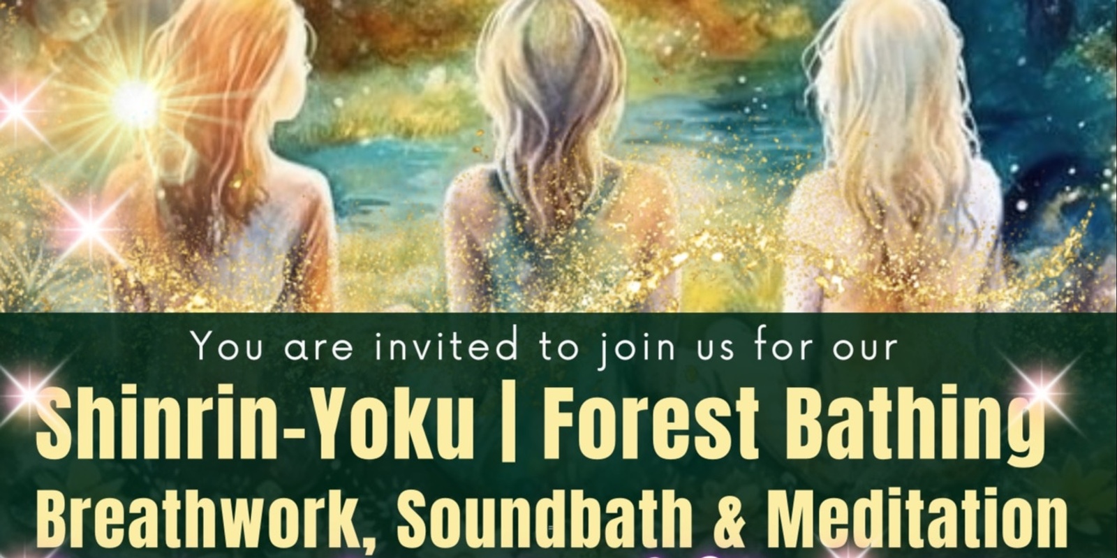 Banner image for Shinrin-Yoku | Forest Bathing, Nature Walk, Breathwork, Soundbath & Meditation