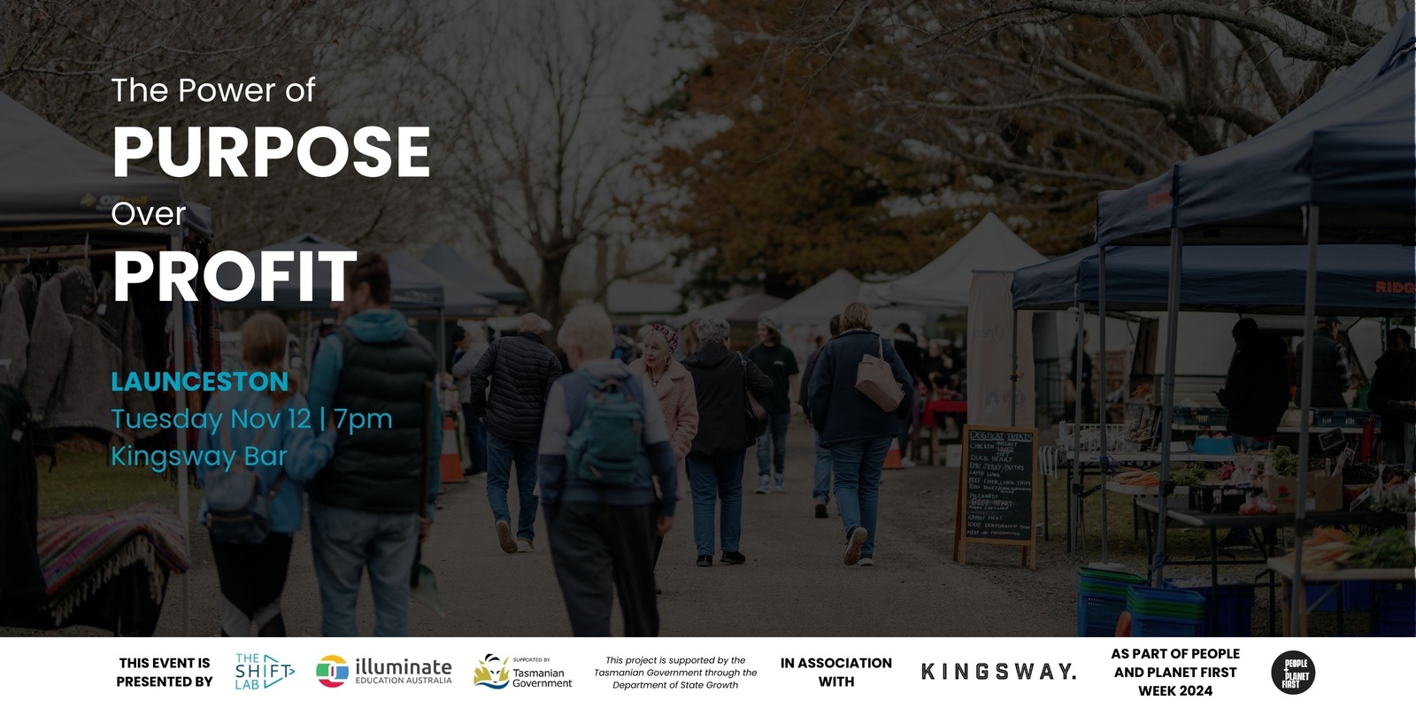 Banner image for The Power of Purpose over Profit (Social Enterprises) | Launceston