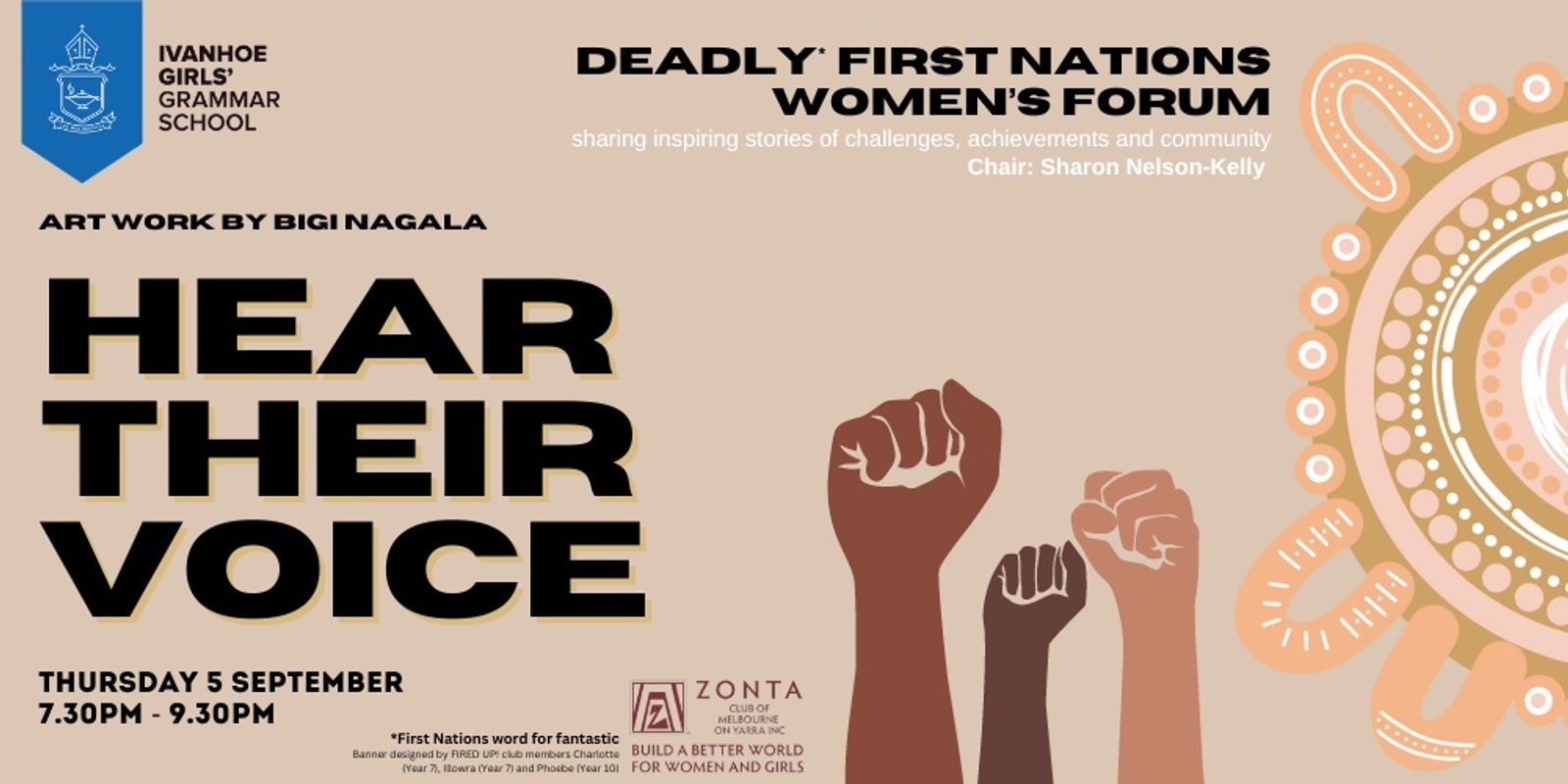 Banner image for Hear Their Voice - First Nation Women's Forum