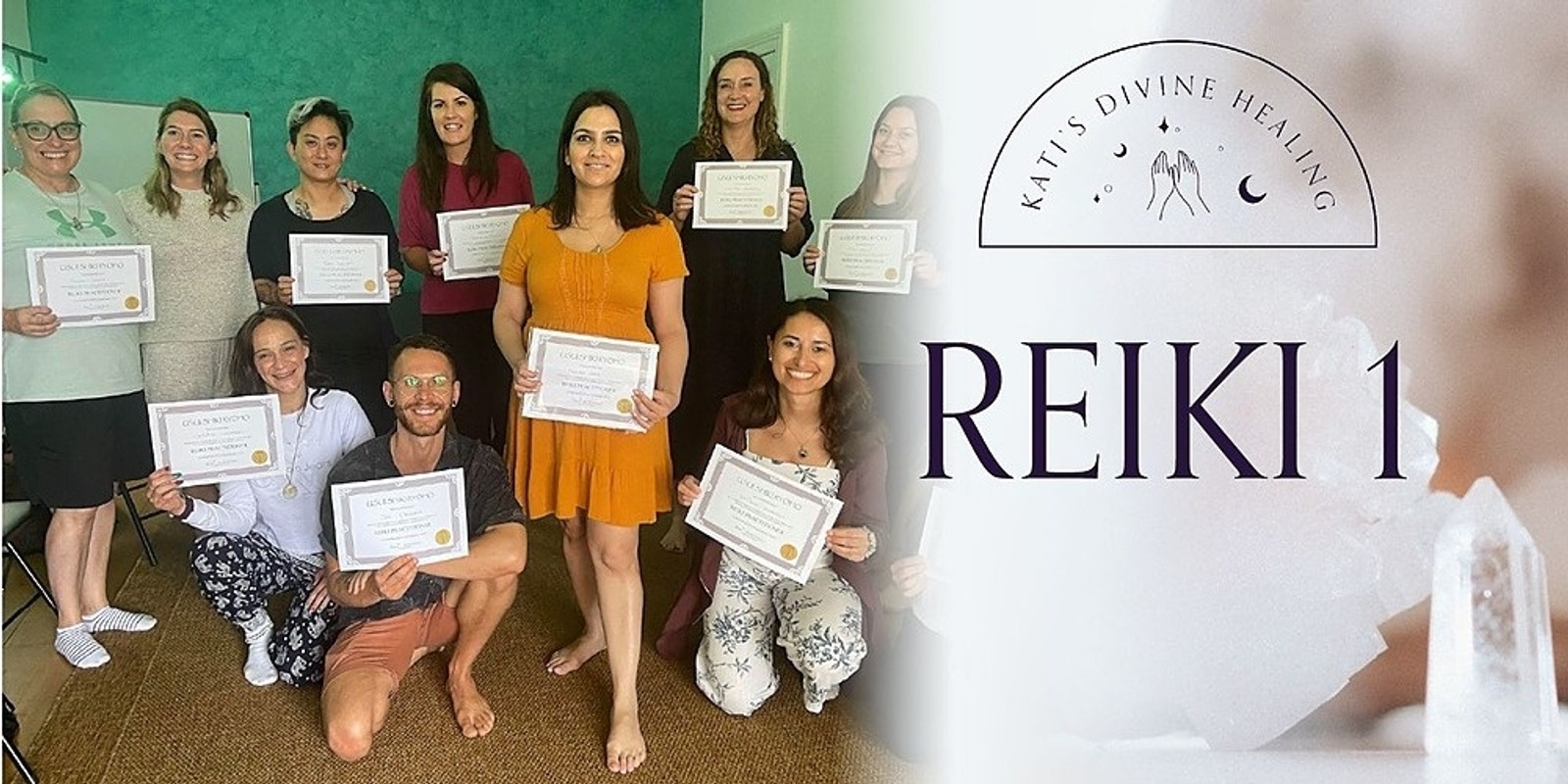 Banner image for Become a Certified Reiki Level 1 Practitioner - 25th May 