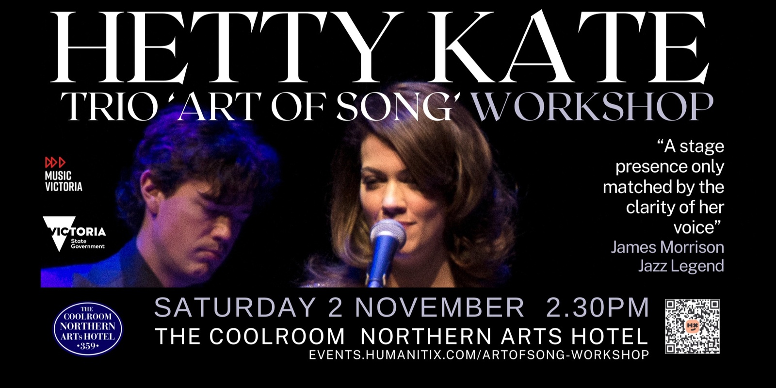 Banner image for The Art of Song Workshop - Hetty Kate Trio