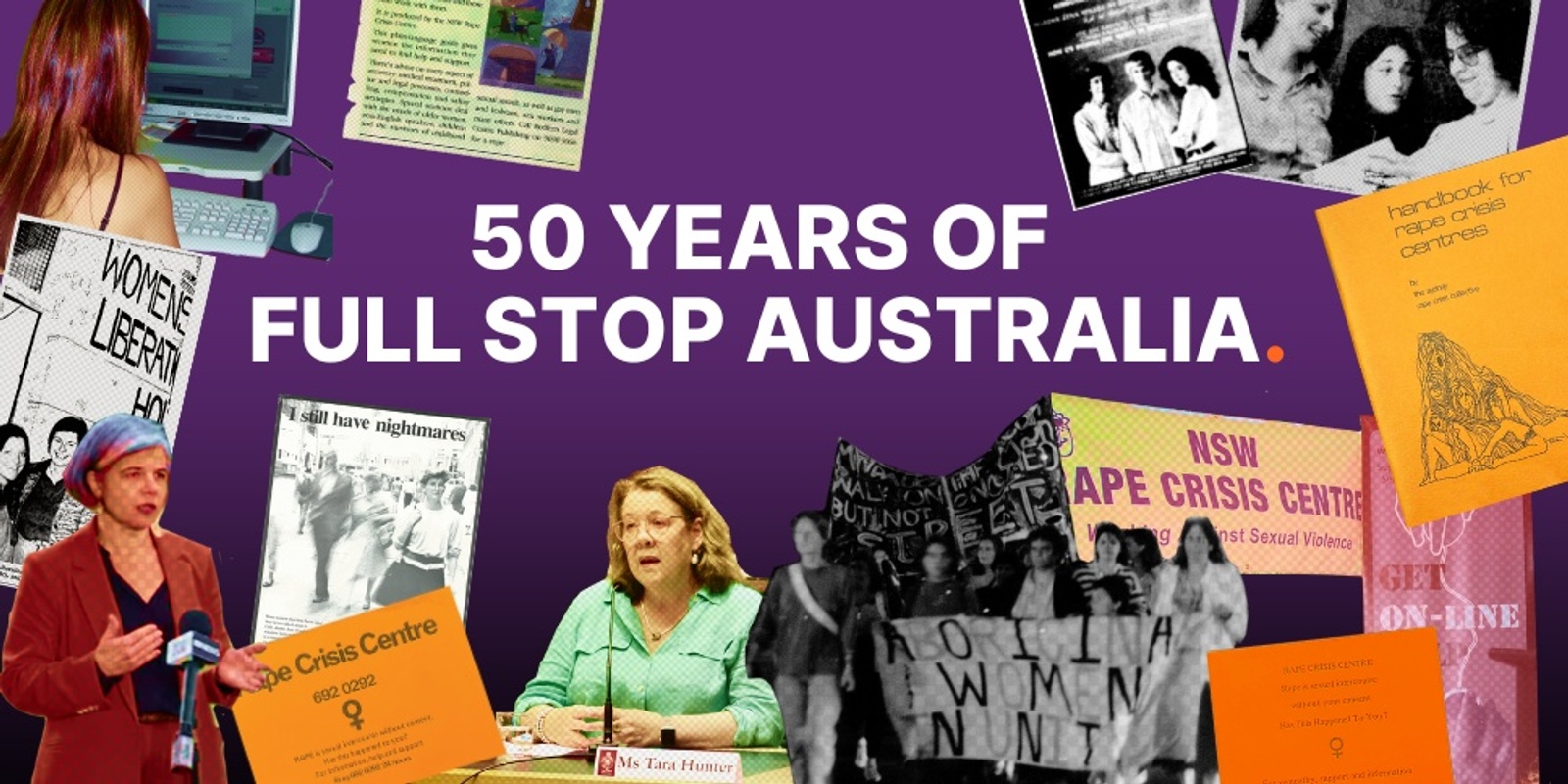 Banner image for Commemorating 50 Years: Putting a Full Stop to Sexual Violence in Australia 