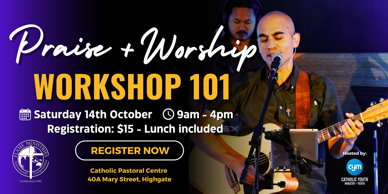 Banner image for Praise & Worship 101 - Workshop