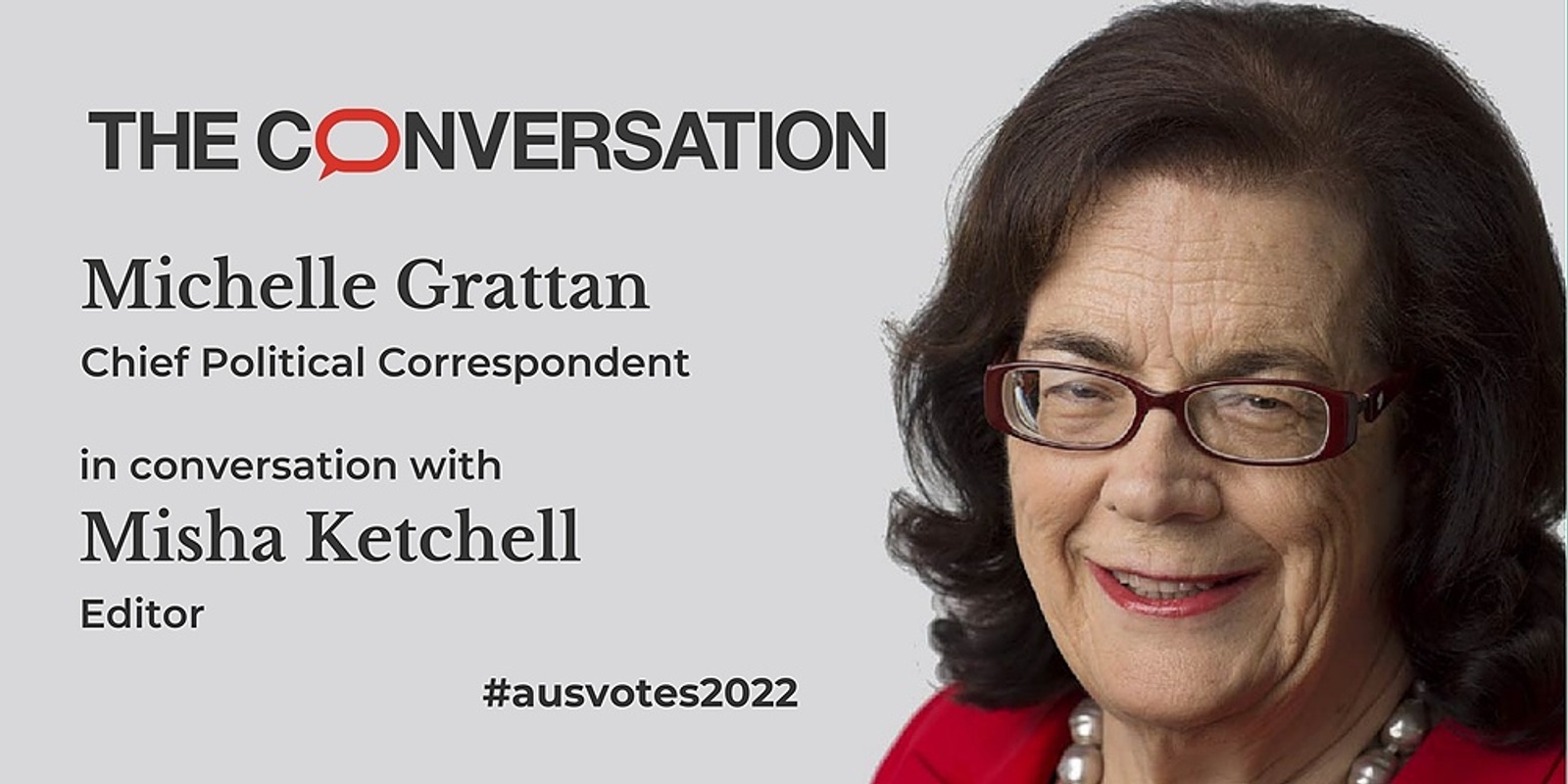 Banner image for The Conversation with Michelle Grattan