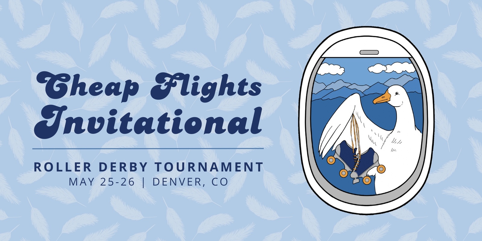 Banner image for Denver Roller Derby - Cheap Flights Invitational