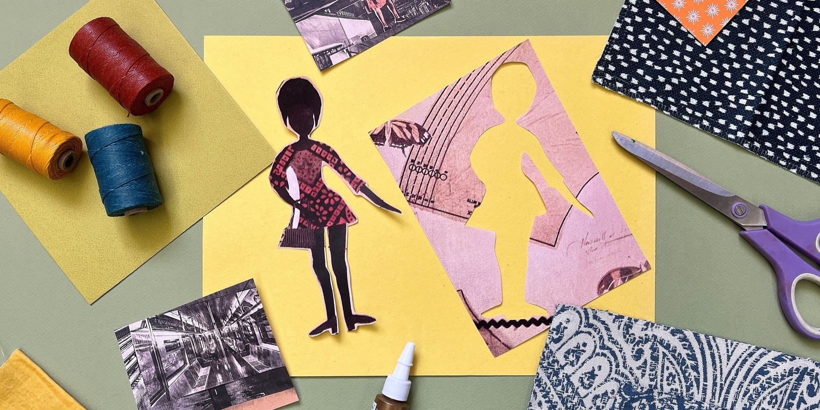 Banner image for Craft Lab Family Workshop: Paper Dolls with Rosalyn Myles