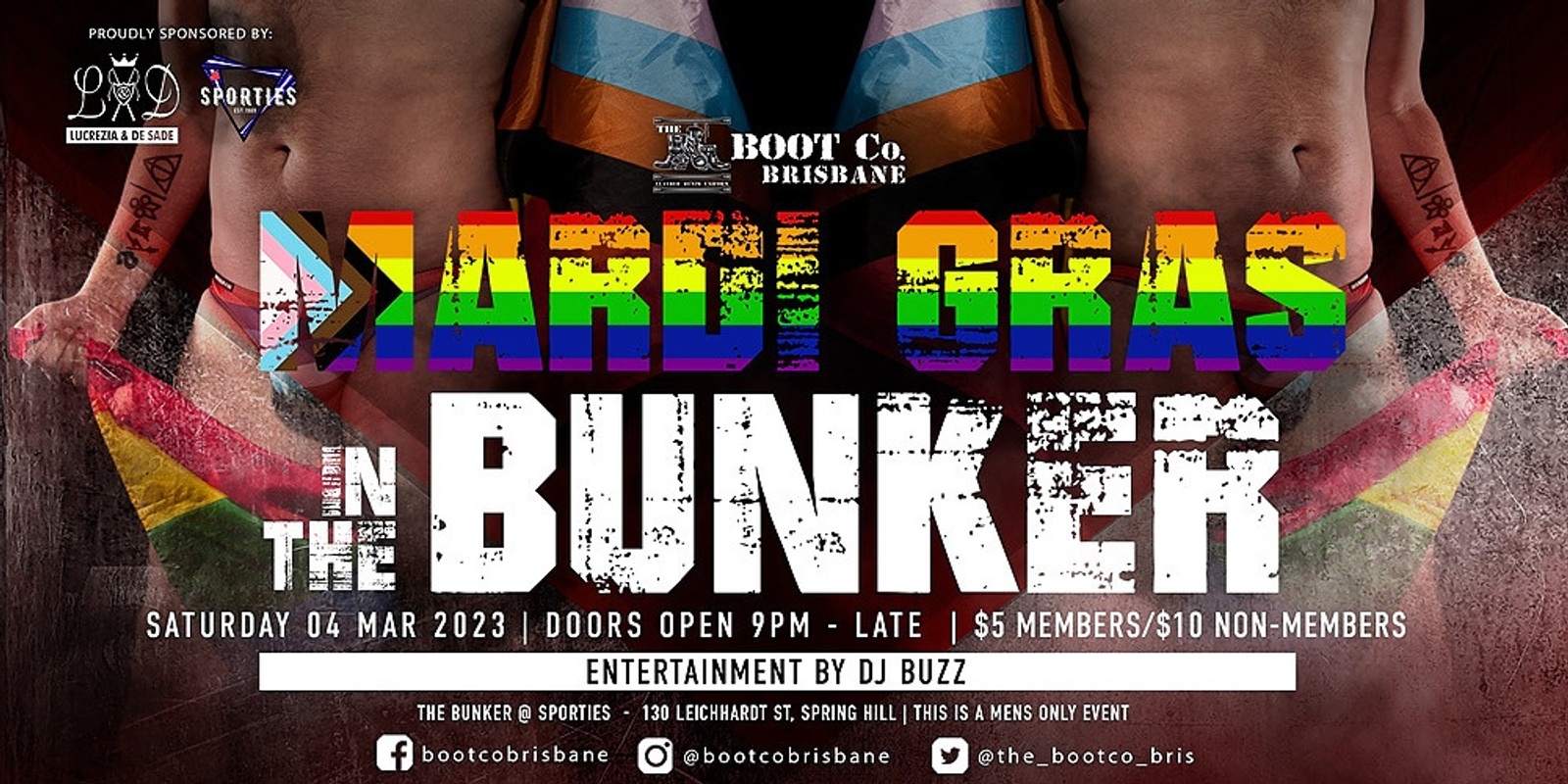 Banner image for BootCo Presents: Mardi Gras in the Bunker