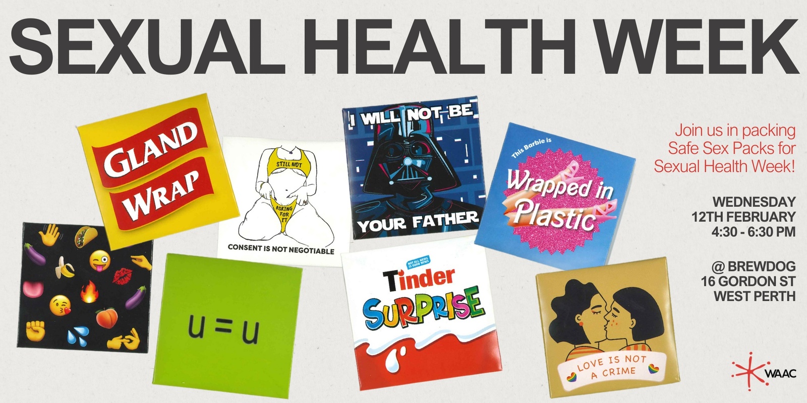 Banner image for Condom Packing Day - Sexual Health Week 2025