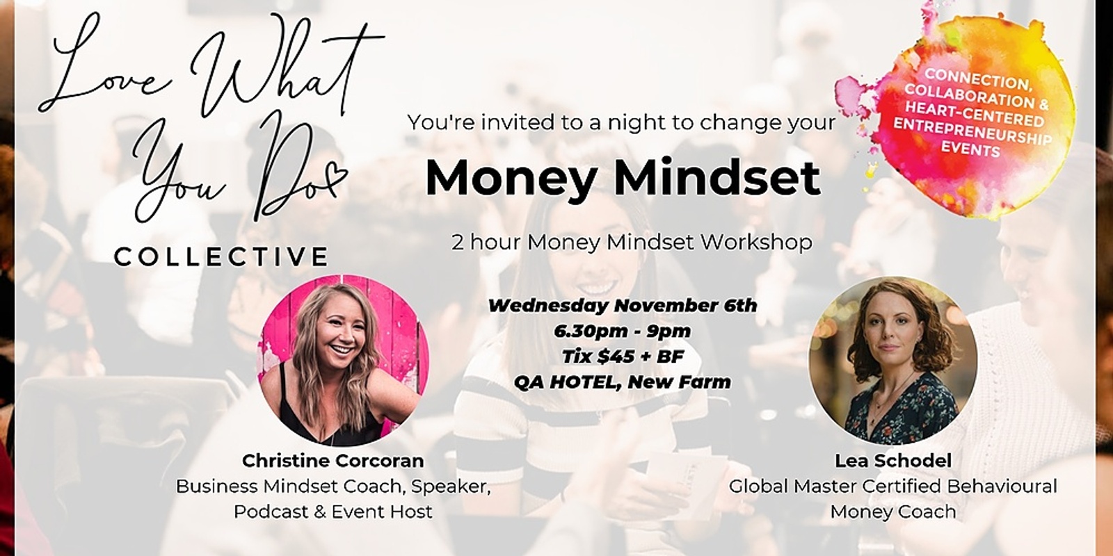 Banner image for Money Mindset Workshop - LWYD November Event