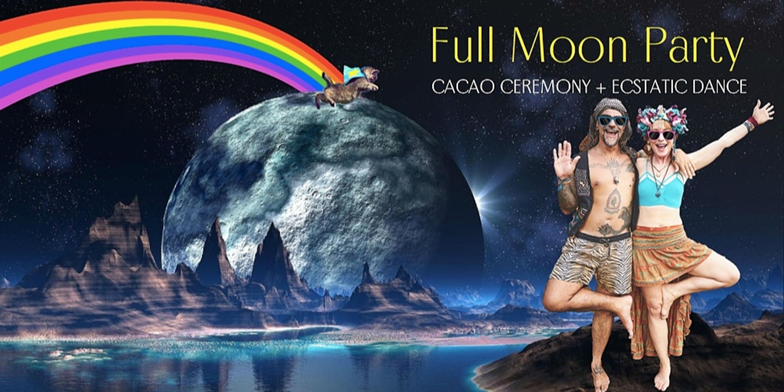Banner image for Full Moon Ceremony & Ecstatic Dance Online