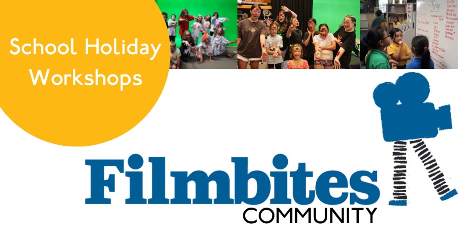 Banner image for Filmbites July School Holiday Workshops