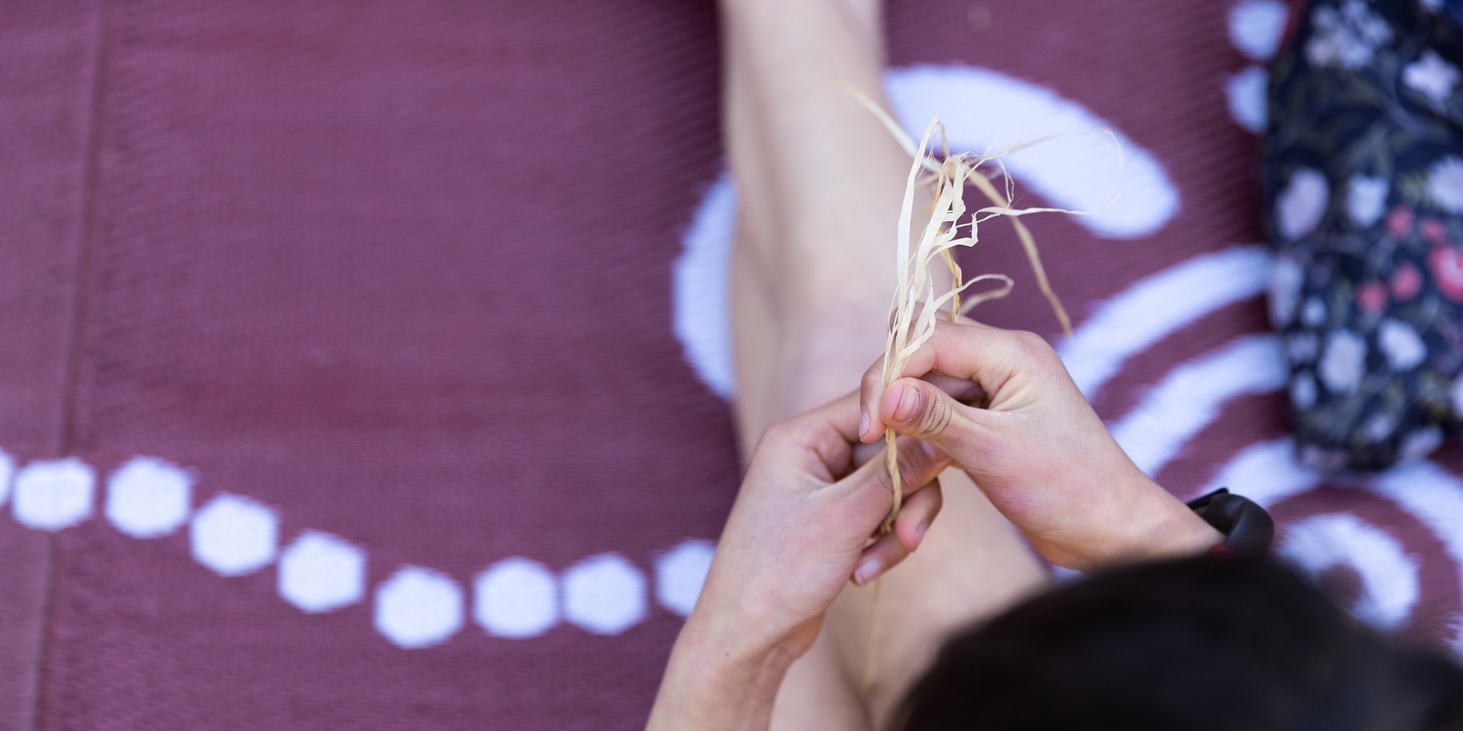 Banner image for Warabunga (making string) for nets and bags