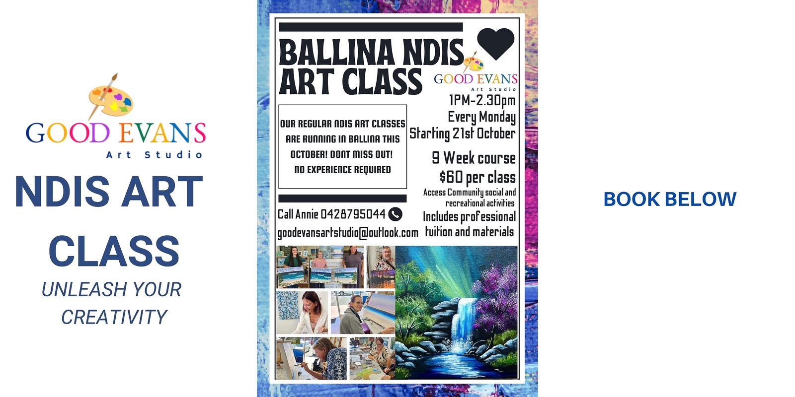 Banner image for NDIS Art Class Ballina