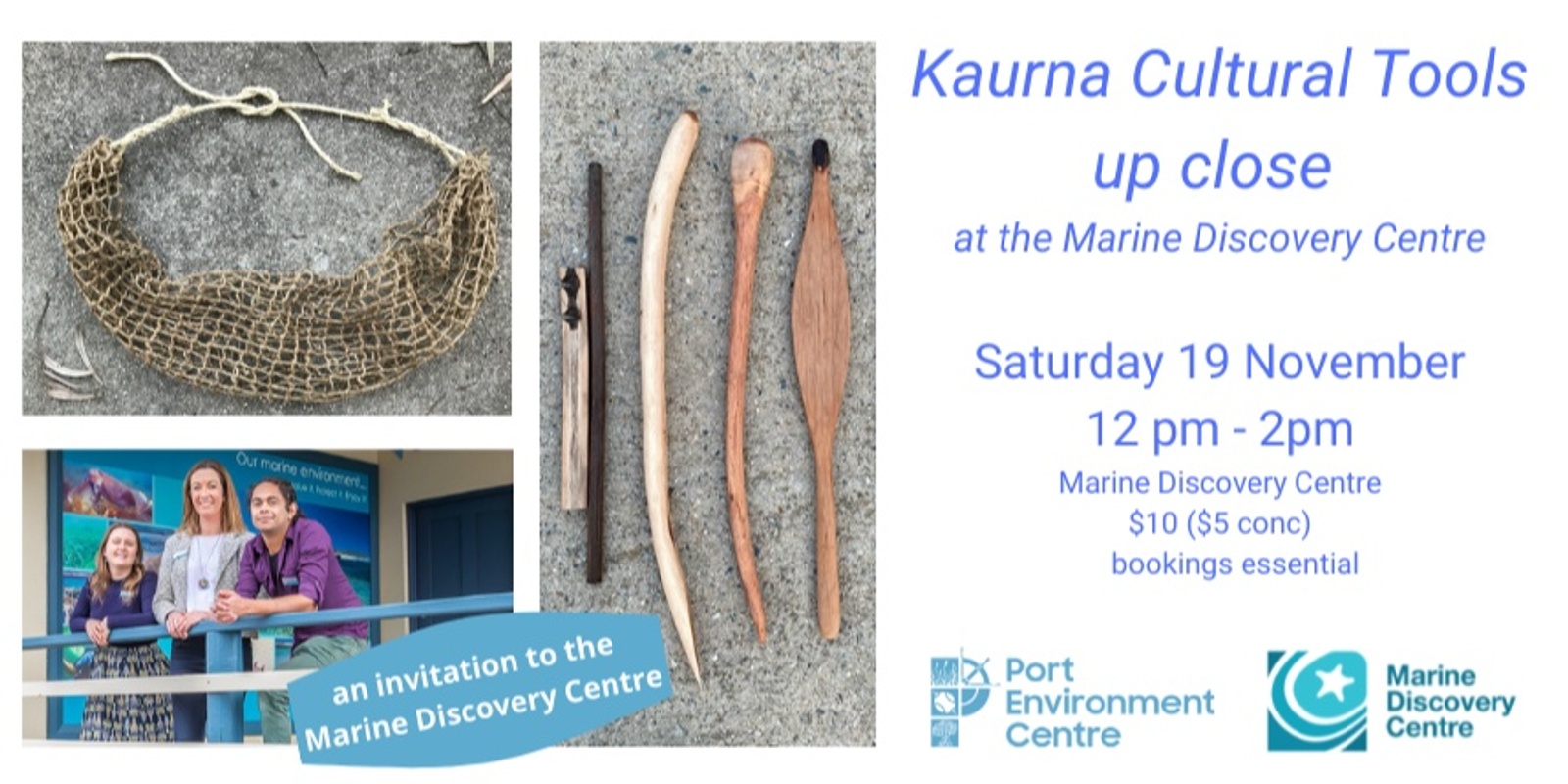 Banner image for Kaurna cultural tools up close