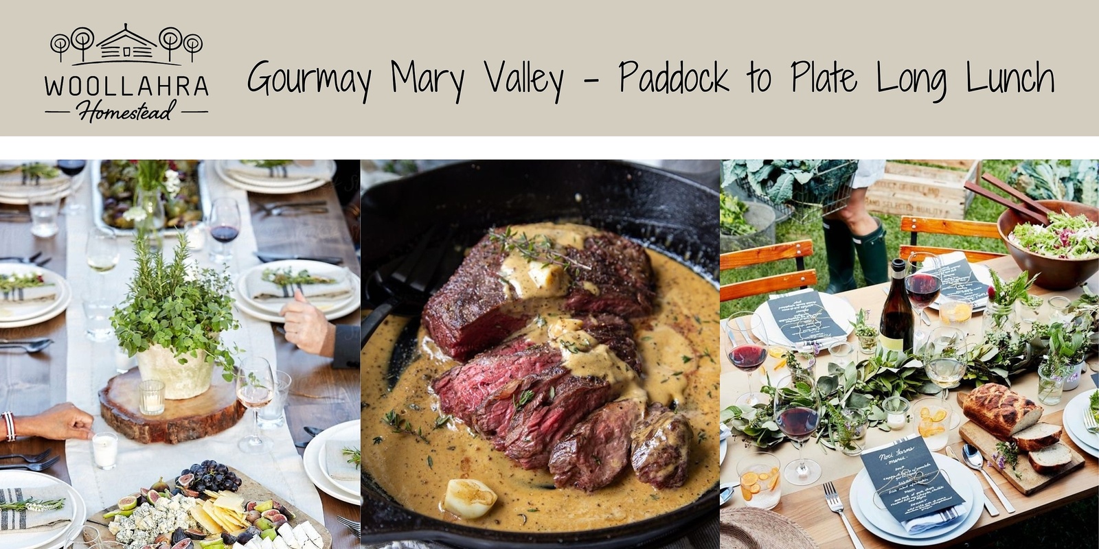 Banner image for GourMay Mary Valley - Paddock to Plate Long Table Lunch