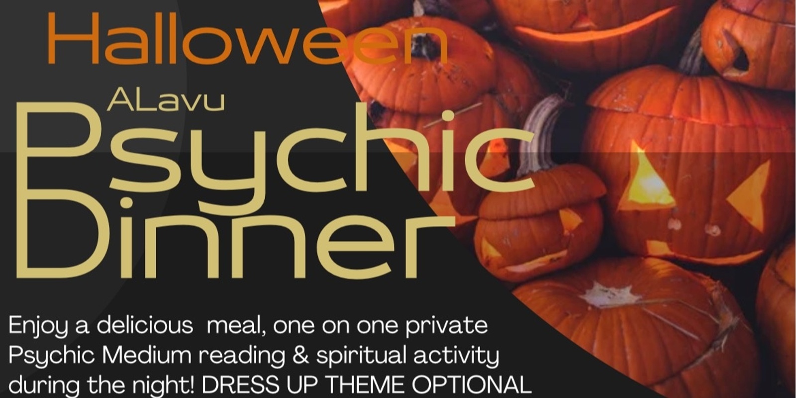 Banner image for Halloween Psychic Dinner @81 - 30th Oct