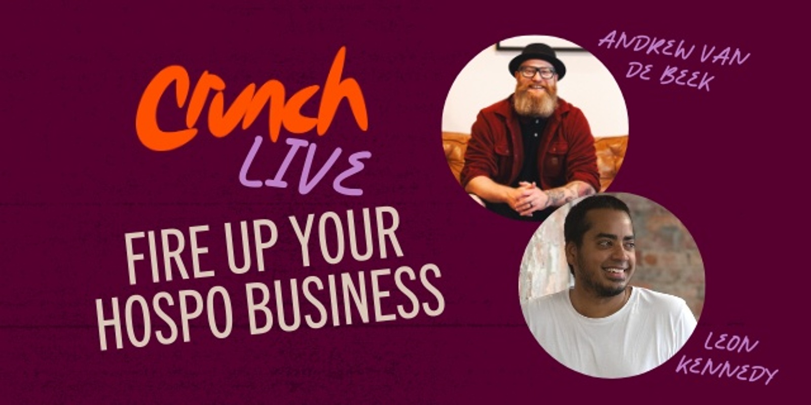 Banner image for CRUNCH LIVE: “Strategic Edge” & “Profit Activation” Masterclasses