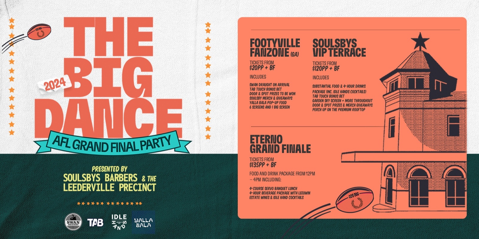 Banner image for The Big Dance 2024: AFL Grand Final Party