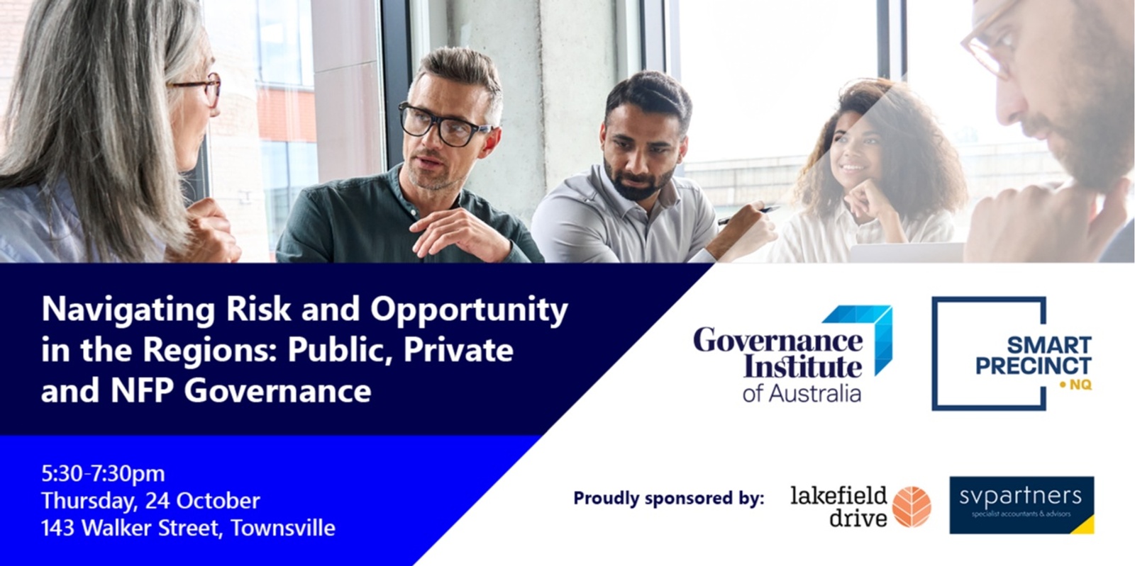 Banner image for Navigating Risk and Opportunity in the Regions: Public, Private, and NFP Governance