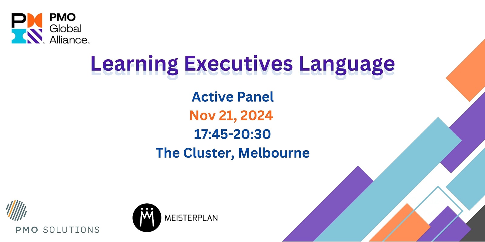 Banner image for Active discussion panel- Learn Executives Lingo