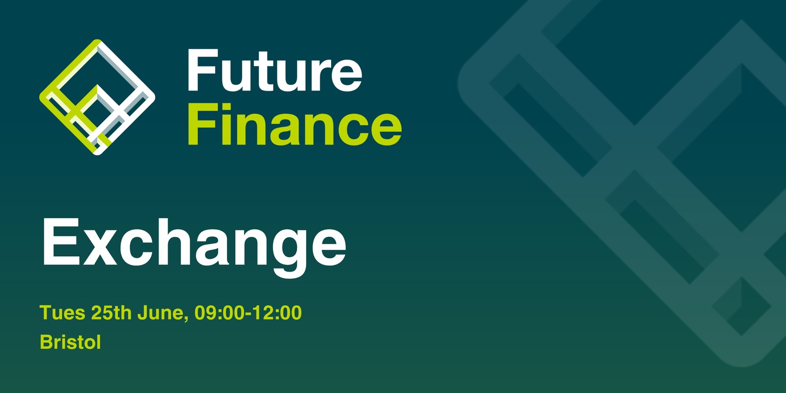 Banner image for New date - Future Finance Exchange (Bristol)