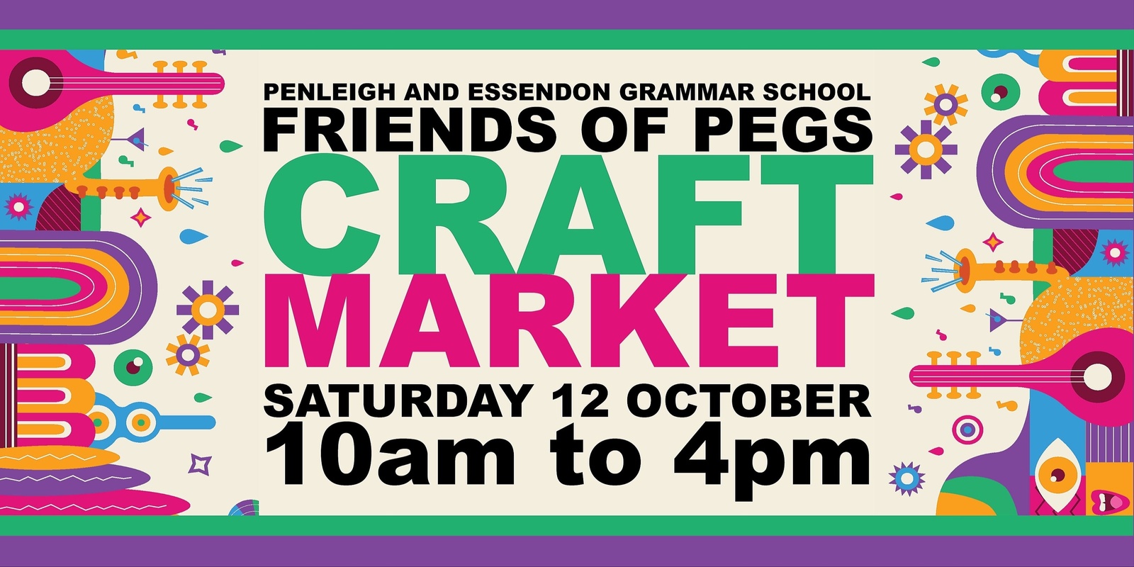 Banner image for Friends of PEGS Craft Market - Wristbands