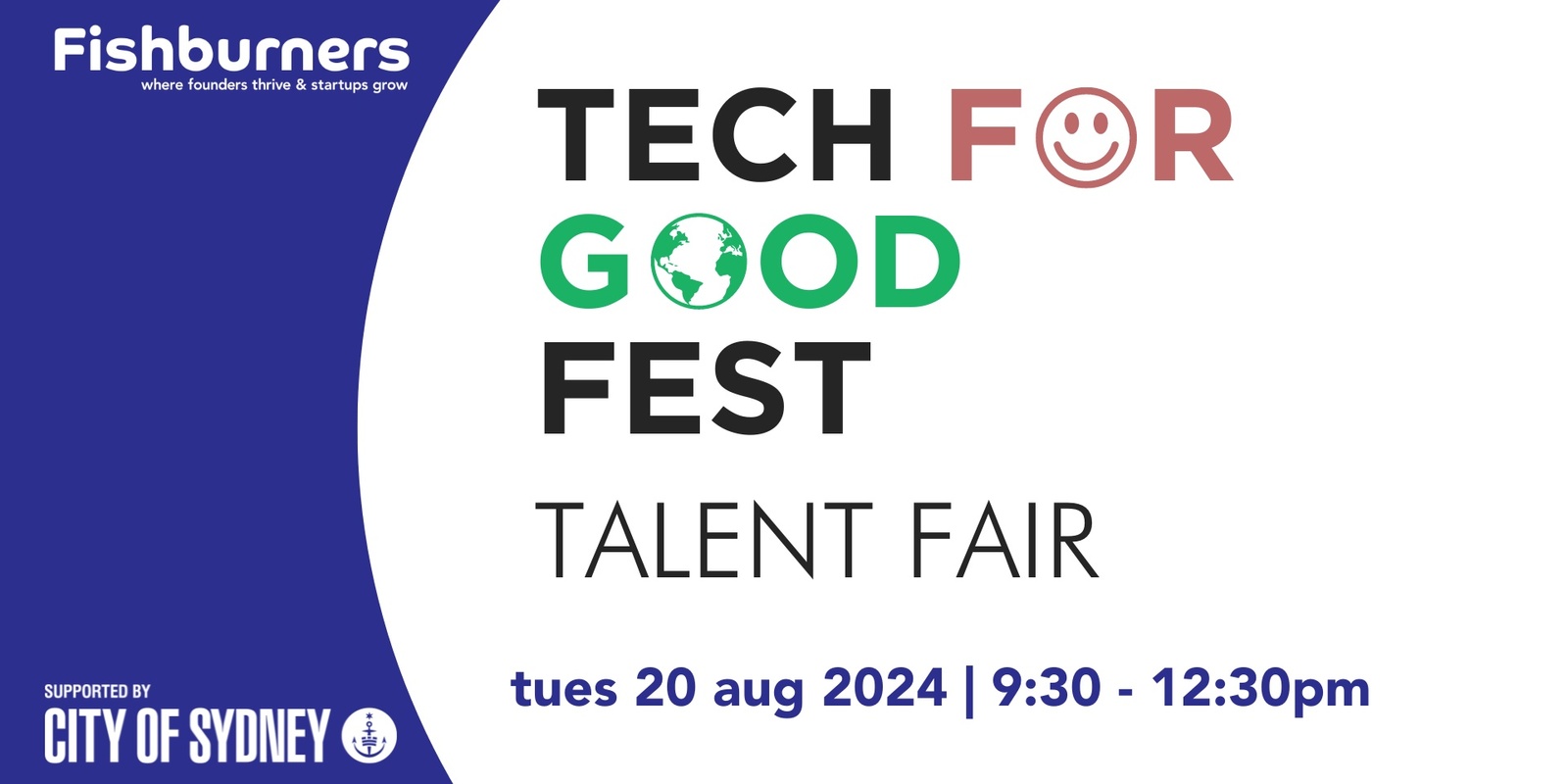 Banner image for Tech for Good Fest - Talent Fair: Students meeting Startups 