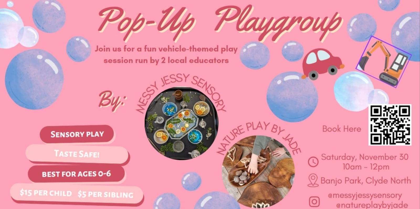 Banner image for Messy Jessy & Nature Play By Jade Pop-Up