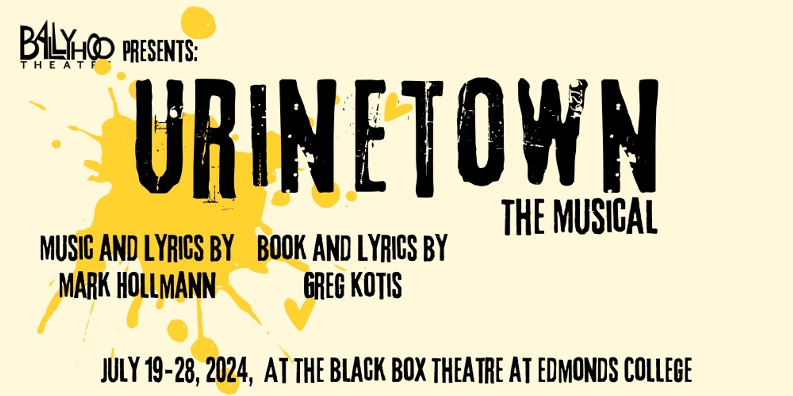 Banner image for Urinetown: The Musical