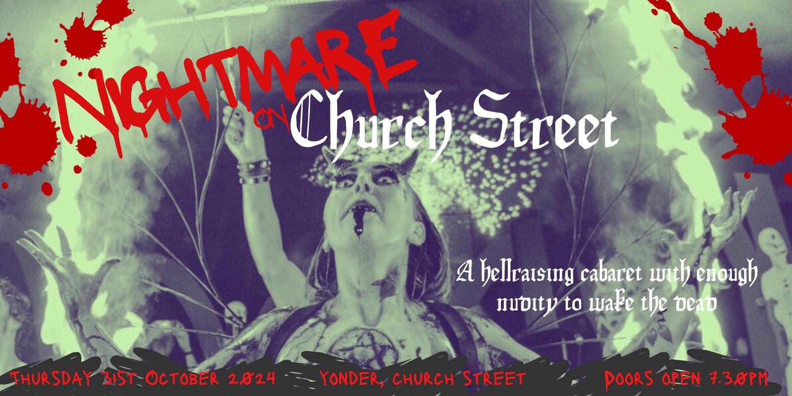 Banner image for Nightmare on Church Street - A Halloween Cabaret Show