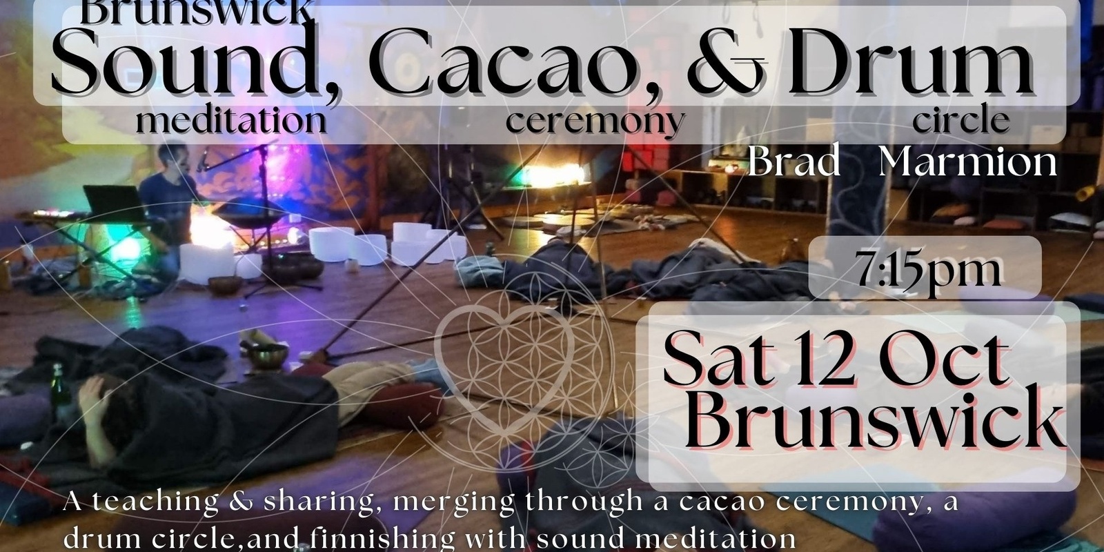 Banner image for Sound,cacao, & drum Bliss_Brunswick