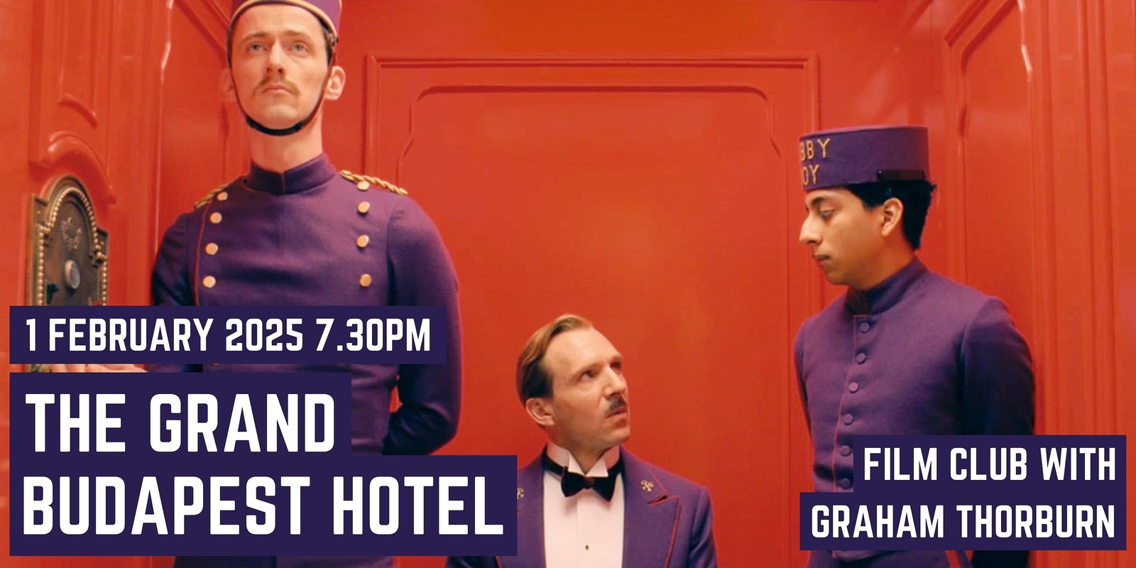 Banner image for Film Club: The Grand Budapest Hotel